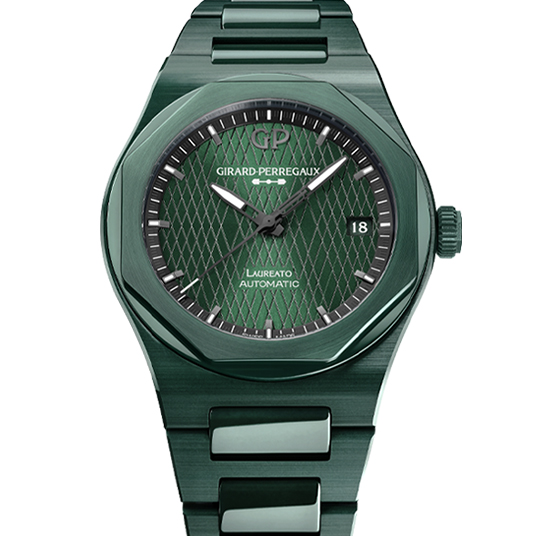 ロレアート 38mm グリーンセラミック アストンマーティン エディション（LAUREATO 38MM GREEN CERAMIC ASTON MARTIN EDITION）