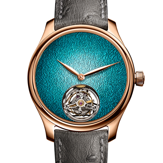 エンデバー・トゥールビヨン コンセプト ターコイズ エナメル（Endeavour Tourbillon Concept Turquoise Enamel）