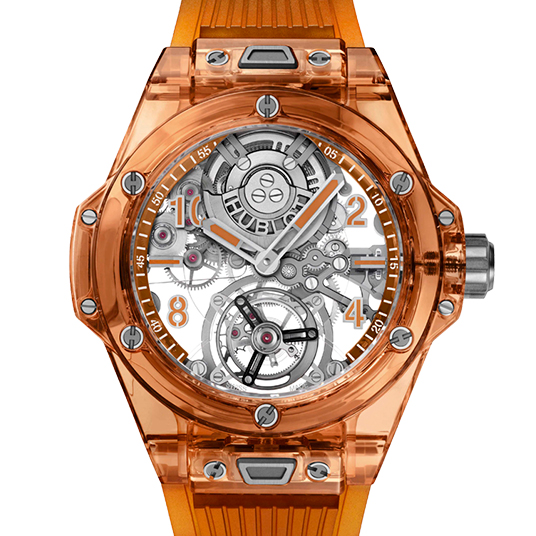 ビッグ・バン トゥールビヨン オートマティック オレンジサファイア（BIG BANG TOURBILLON AUTOMATIC ORANGE SAPPHIRE）