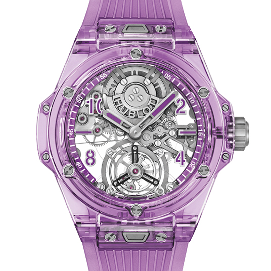 ビッグ・バン トゥールビヨン オートマティック パープルサファイア（BIG BANG TOURBILLON AUTOMATIC PURPLE SAPPHIRE）