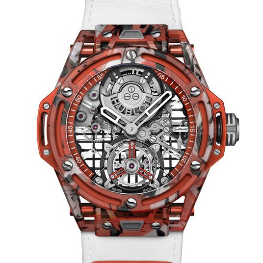 ビッグ・バン トゥールビヨン ノバク・ジョコビッチ GOAT エディション オレンジ（Big Bang Tourbillon Novak Djokovic Goat Edition Orange）