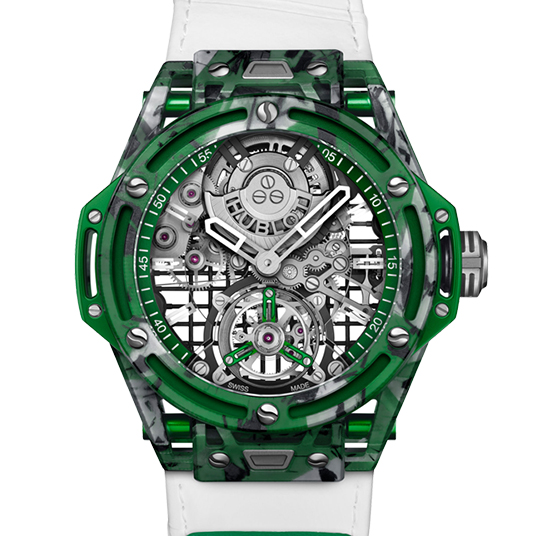 ビッグ・バン トゥールビヨン ノバク・ジョコビッチ GOAT エディション グリーン（Big Bang Tourbillon Novak Djokovic Goat Edition Green）
