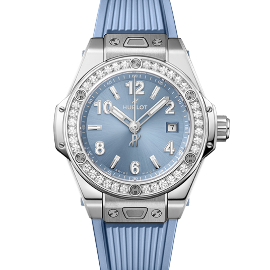 ビッグ・バン ワンクリック スチール コールブルー ダイヤモンド（Big Bang One Click Steel Coal Blue Diamonds）