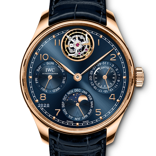 ポルトギーゼ・パーペチュアル・カレンダー・トゥールビヨン（PORTUGIESER PERPETUAL CALENDAR TOURBILLON）