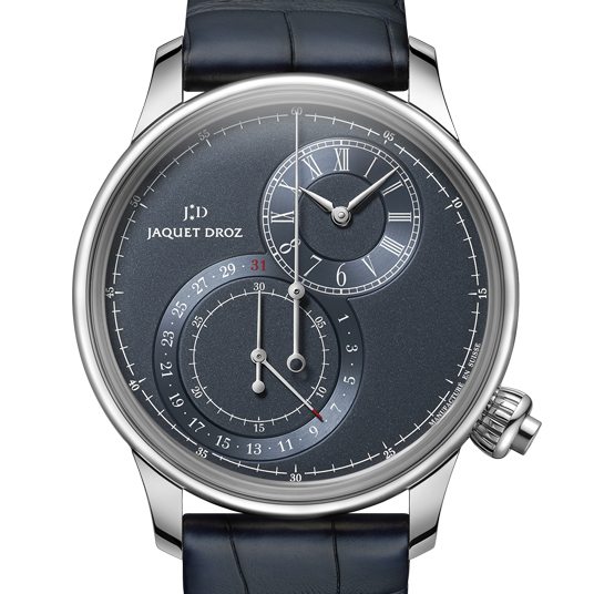 グラン・セコンド オフセンター クロノグラフ ブルー（GRANDE SECONDE OFF-CENTERED CHRONOGRAPH BLUE）