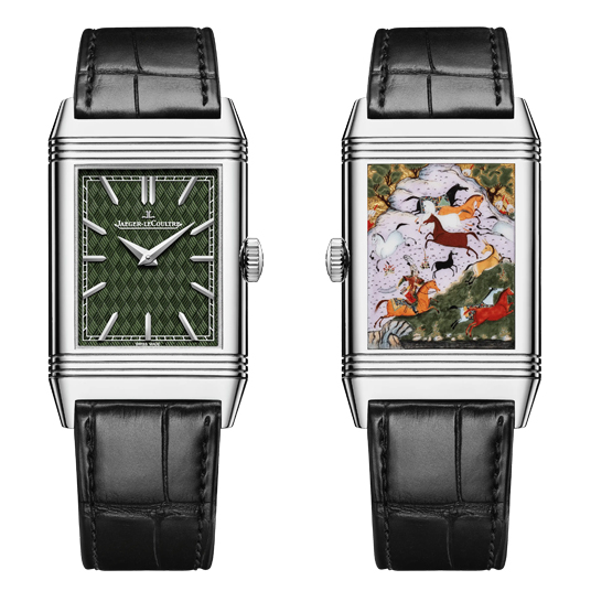 レベルソ・トリビュート・エナメル ‘シャー・ナーメ’ - ルスタムがアクヴァンを追う（Reverso Tribute Enamel Shahnameh - Rustam Pursues Akvan）