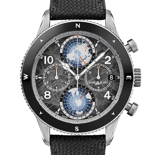 モンブラン 1858 ジオスフェール クロノグラフ ゼロ オキシジェン 8000 リミテッドエディション 290（Montblanc 1858 Geosphere Chronograph 0 Oxygen The 8000 Limited Edition 290）