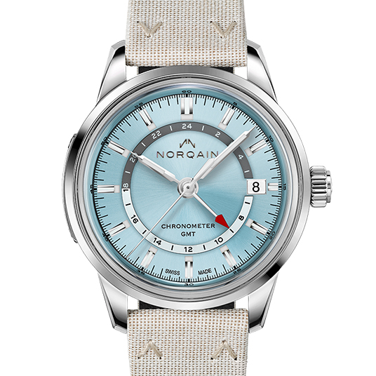 フリーダム60 GMT 40mm アイスブルー(Freedom 60 GMT 40mm Ice Blue)