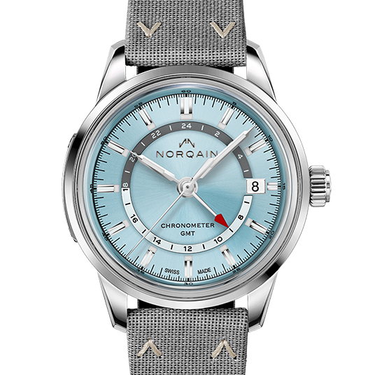 フリーダム60 GMT 40mm アイスブルー(Freedom 60 GMT 40mm Ice Blue)