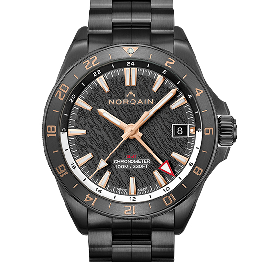 アドベンチャー ネベレスト GMT グレーシャー ブラック 41mm(Adventure Neverest GMT Glacier Black 41mm)
