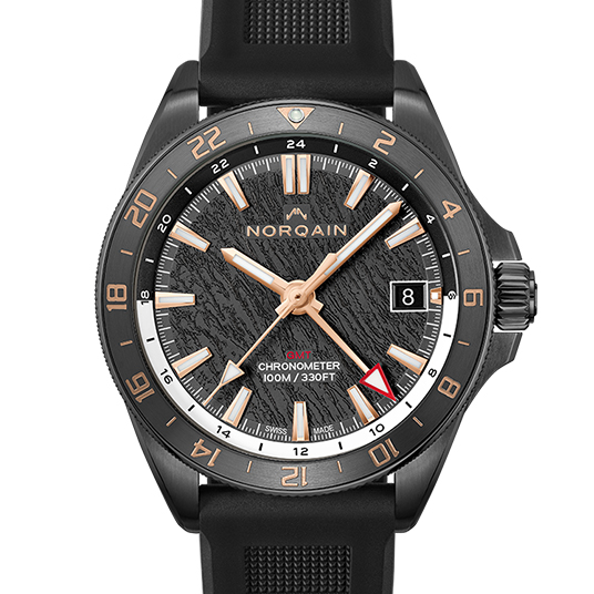 アドベンチャー ネベレスト GMT グレーシャー ブラック 41mm(Adventure Neverest GMT Glacier Black 41mm)