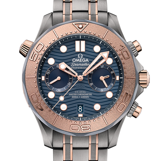 シーマスター ダイバー 300M クロノグラフ チタン タンタリウム ナンバード エディション（SEAMASTER DIVER 300M CHRONOGRAPH SEDNA GOLD TITANIUM TANTALUM）