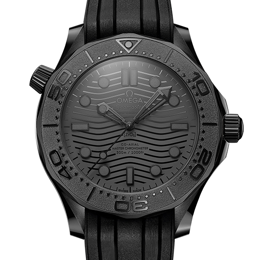 シーマスター ダイバー300M コーアクシャル マスター クロノメーター 43.5mm ブラック ブラック(Seamaster Diver 300M Co‑Axial Master Chronometer 43.5mm Black Black)