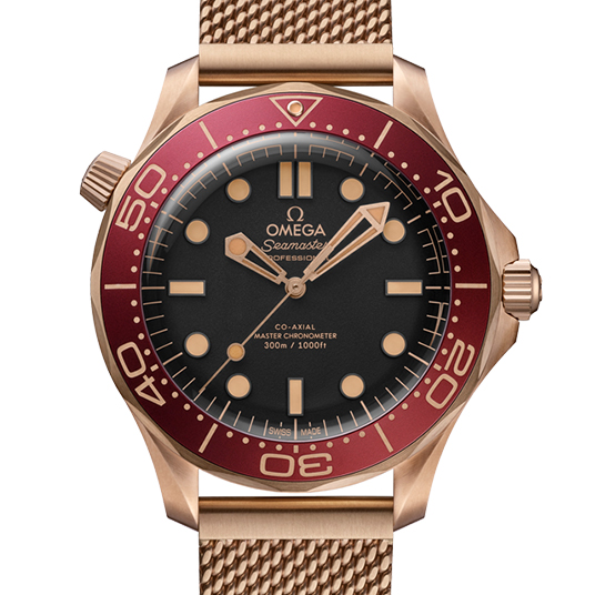 シーマスター ダイバー300M ブロンズゴールド＆バーガンディ（Seamaster Diver 300M Bronze Gold & Burgundy）