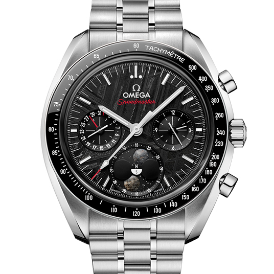 スピードマスター ムーンフェイズ メテオライト（Speedmaster Moonphase Meteorite）