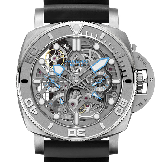 サブマーシブル エコ パンゲア™ トゥールビヨン GMT - 50mm マイク・ホーン エディション（SUBMERSIBLE ECOPANGAEA™ TOURBILLON GMT - 50MM EDITION MIKE HORN）