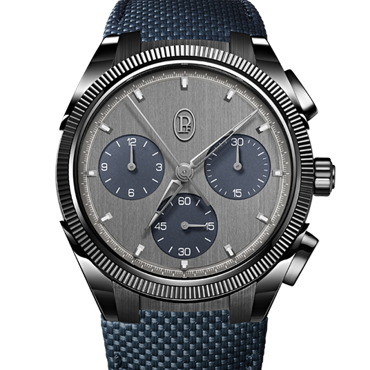 トンダ PF スポーツ クロノグラフ ウルトラサーメット ミラノブルー（Tonda PF Sport Chronograph Ultra-Cermet Milano Blue）