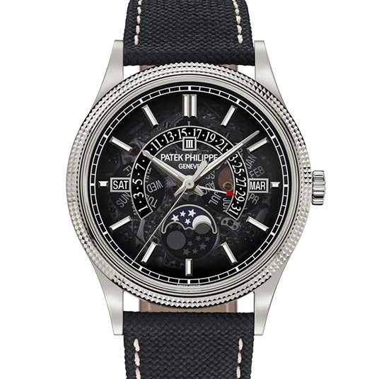 レトログラード日付表示針付永久カレンダー（Retrograde Perpetual Calendar）