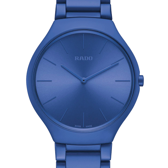 ラドー トゥルー シンライン レ・クルール™ ル・コルビュジエ（Rado True Thinline Les Couleurs™ Le Corbusier）