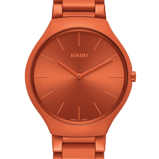 ラドー トゥルー シンライン レ・クルール™ ル・コルビュジエ（Rado True Thinline Les Couleurs™ Le Corbusier）