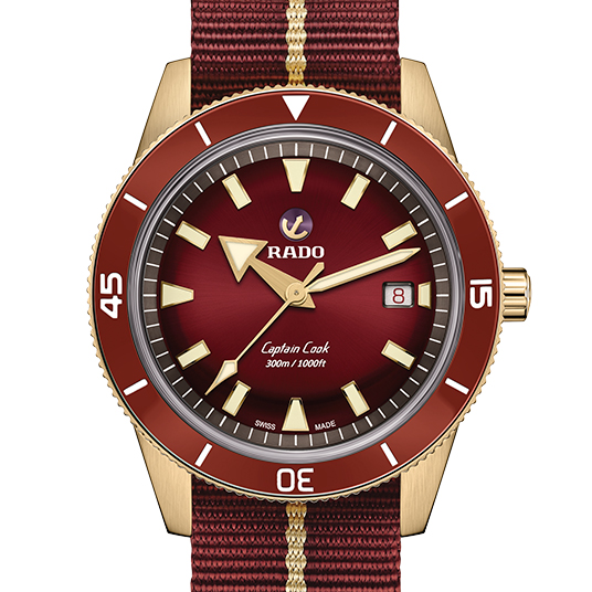 キャプテン クック ブロンズ バーガンディ（Captain Cook Bronze Burgundy Automatic）