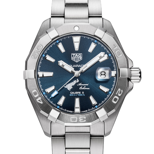 タグ・ホイヤー アクアレーサー キャリバー5 奄美大島エディション（TAG HEUER AQUARACER CALIBRE 5 AMAMI OSHIMA EDITION）