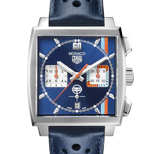 タグ・ホイヤー モナコ キャリバー ホイヤー02 クロノグラフ ガルフエディション（TAG Heuer Monaco Gulf Special Edition Calibre Heuer 02）