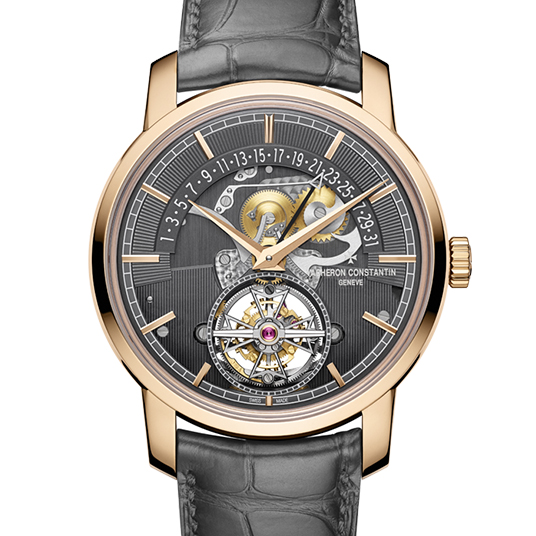 トラディショナル・トゥールビヨン・レトログラード・デイト・オープンフェイス（Traditionnelle Tourbillon Retrograde Date Openface）