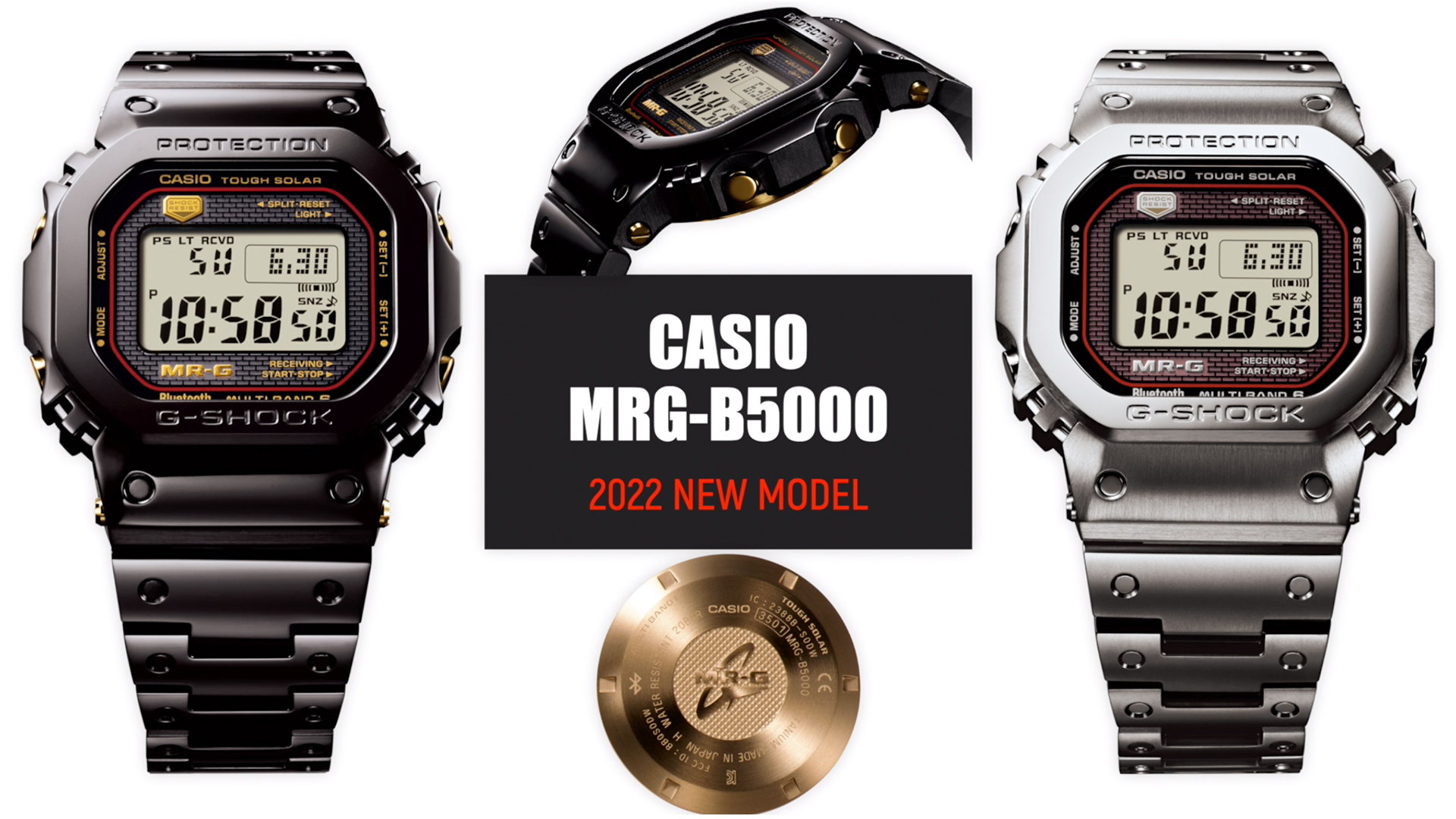 G-SHOCK MRG-B5000発売開始！