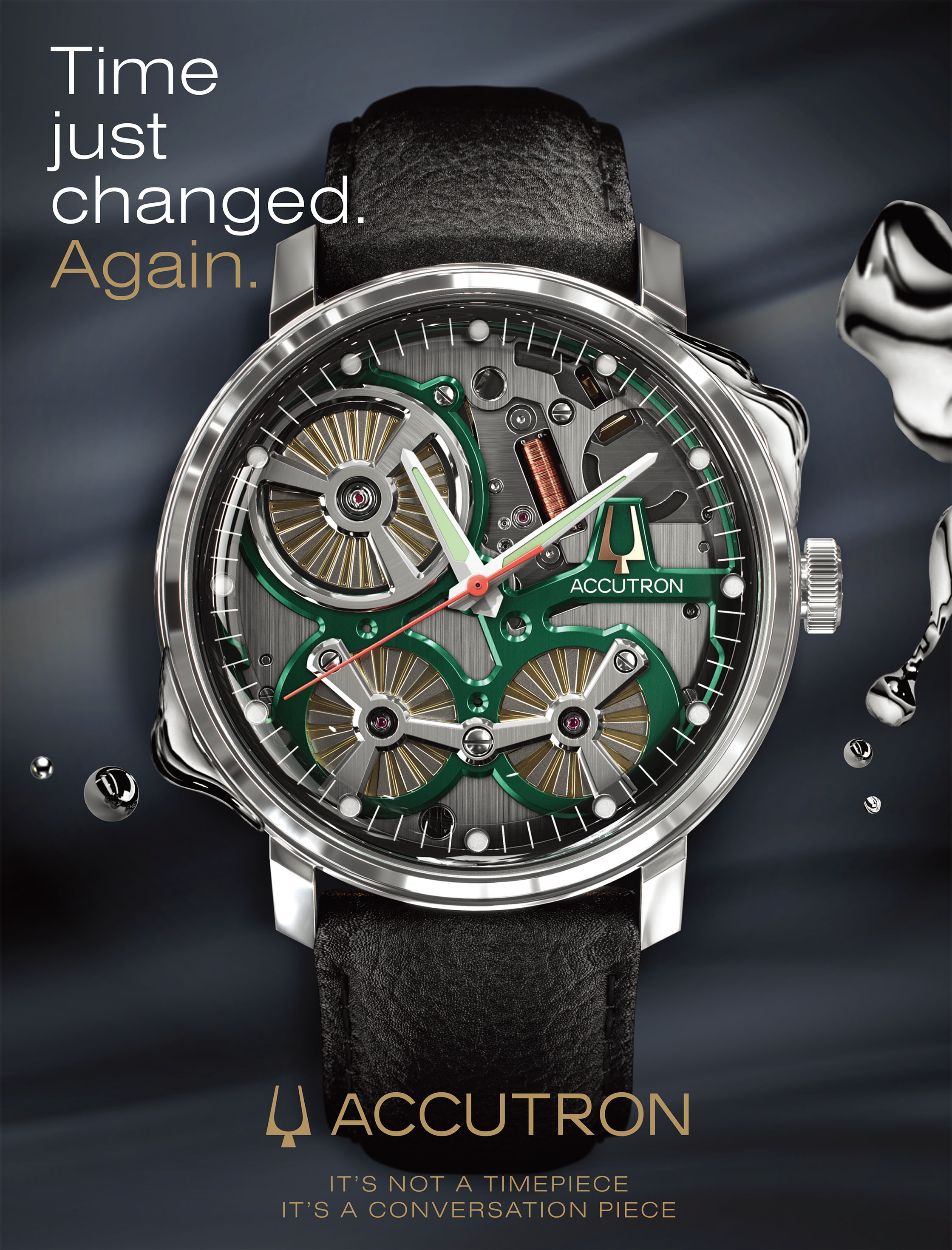アキュトロン入荷！11月27日発売 世界初の静電誘導の腕時計