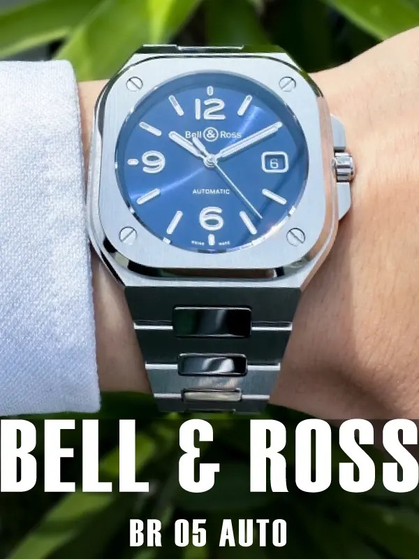 HASSINブログ【Bell &amp; Ross】ベル＆ロス／BR05A-BLU-ST/SST