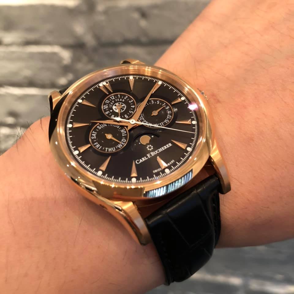 CARL F.BUCHERER（カールF.ブヘラ） MANERO（マネロ） PERPETUAL（パーペチュアル）