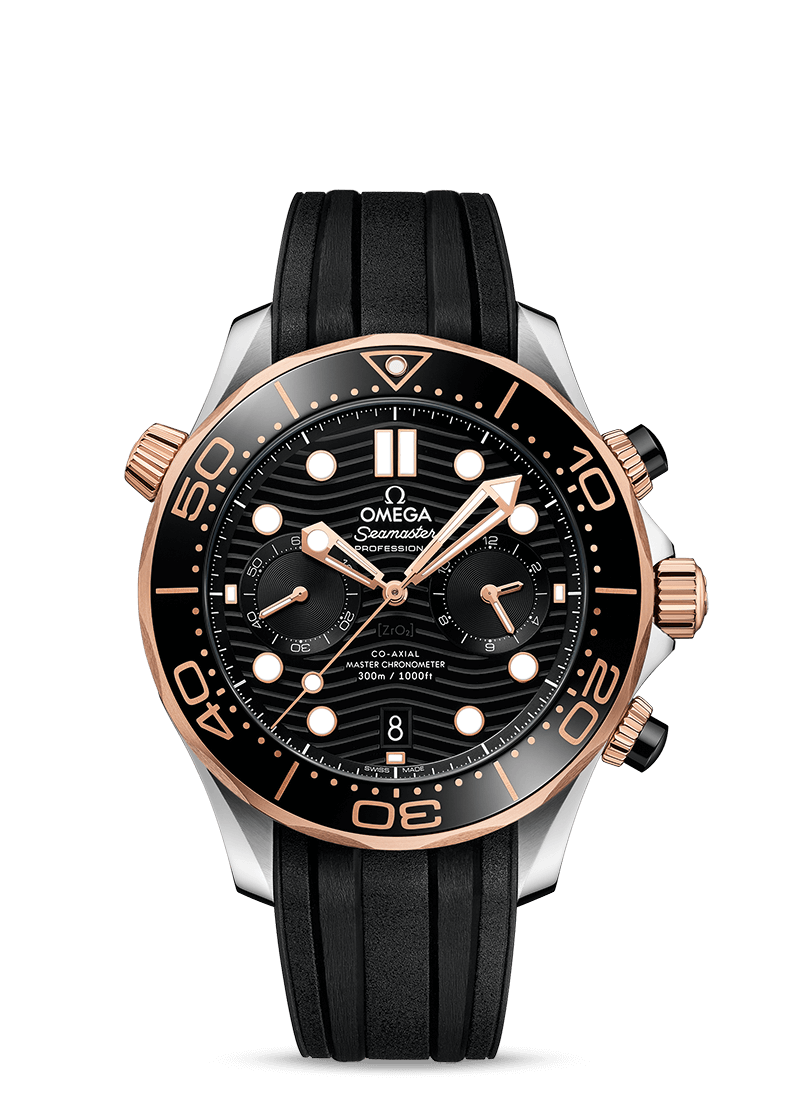 DIVER 300M OMEGA CO-AXIAL マスタークロノメータ― クロノグラフ