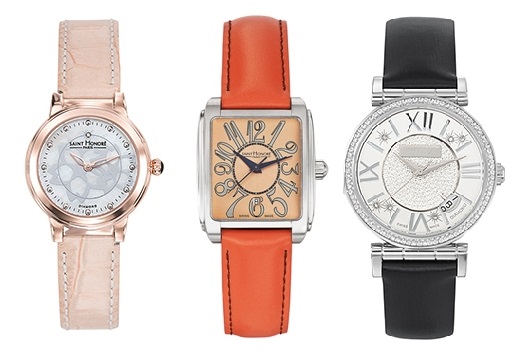 Saint Honore サントノーレ カラーストラップ キャンペーン ブランド腕時計の正規販売店紹介サイトgressive グレッシブ