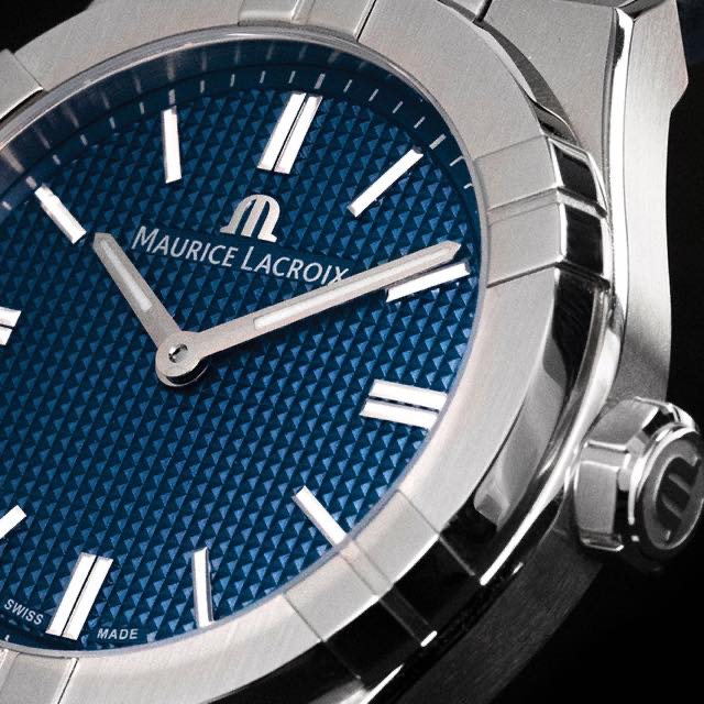 モーリス・ラクロア アイコン マニュアルクラブ  ジャパン リミテッド ブルー
