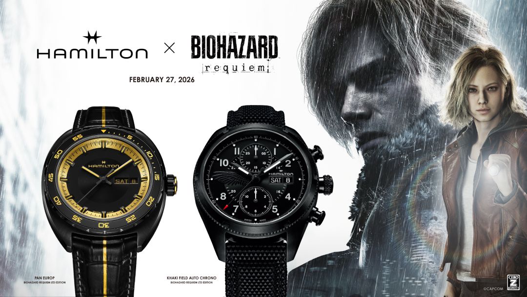 ハミルトン 予約受付中 バイオハザード レクイエム コラボレーションモデル ― 物語と時間が交差する