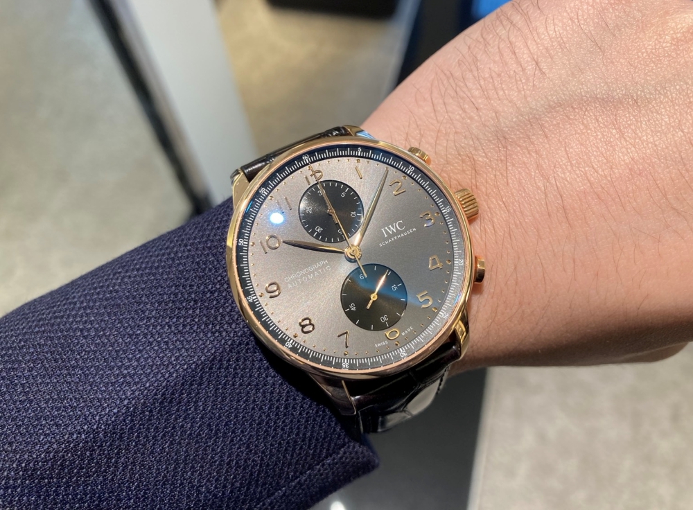  【生産終了の隠れた傑作】IWC ポルトギーゼ「IW371610」が魅せるスレート文字盤の美しさと、今だから選ぶべき“メリット”_ポルトギーゼ・クロノグラフ_IW371610