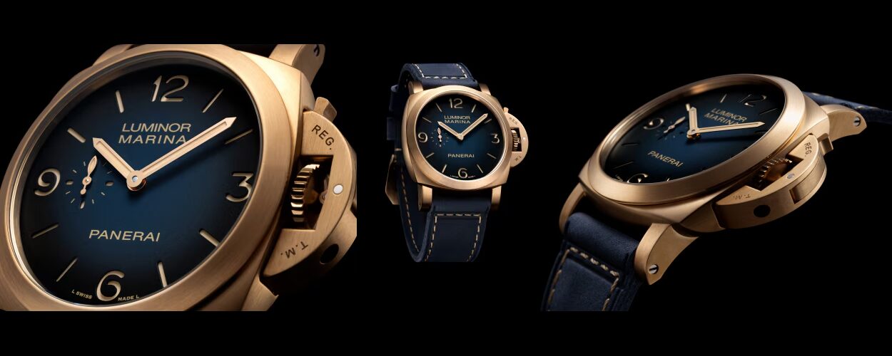  究極の経年変化を楽しむ：パネライ【PANERAI】PAM01678 ルミノール マリーナ ブロンゾ – 44mmがもたらす、初のルミノールブロンズの衝撃