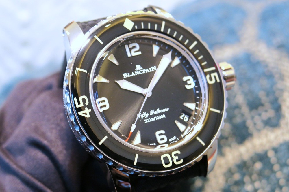  【ブランパン】待望の42mm径のステンレススティールが入荷いたしました！_フィフティファゾムス オートマティック_5010 1130 B64A