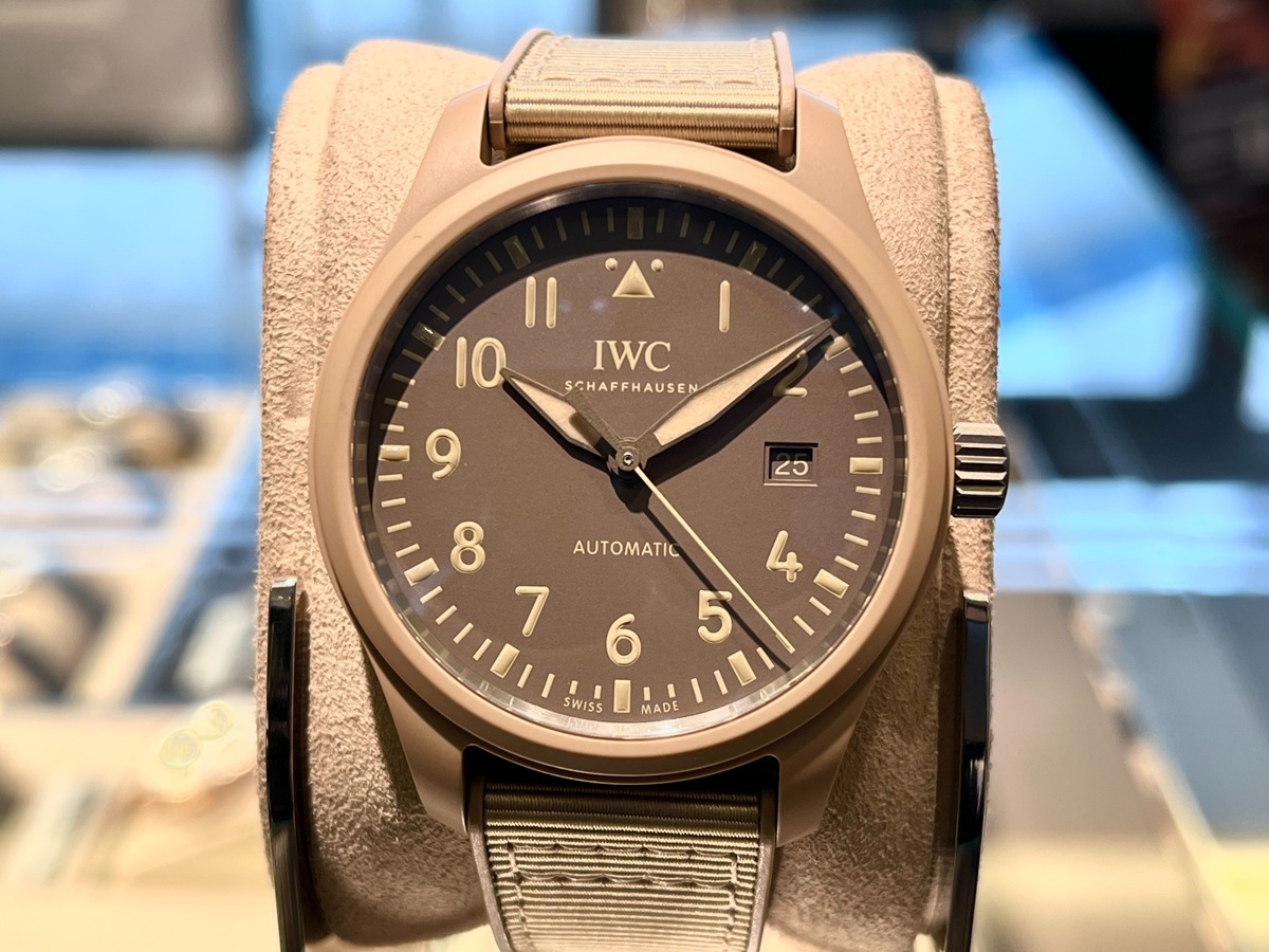  IWCパイロット・ウォッチ・オートマティック41・トップガン・ モハーヴェ・デザート待望の入荷！