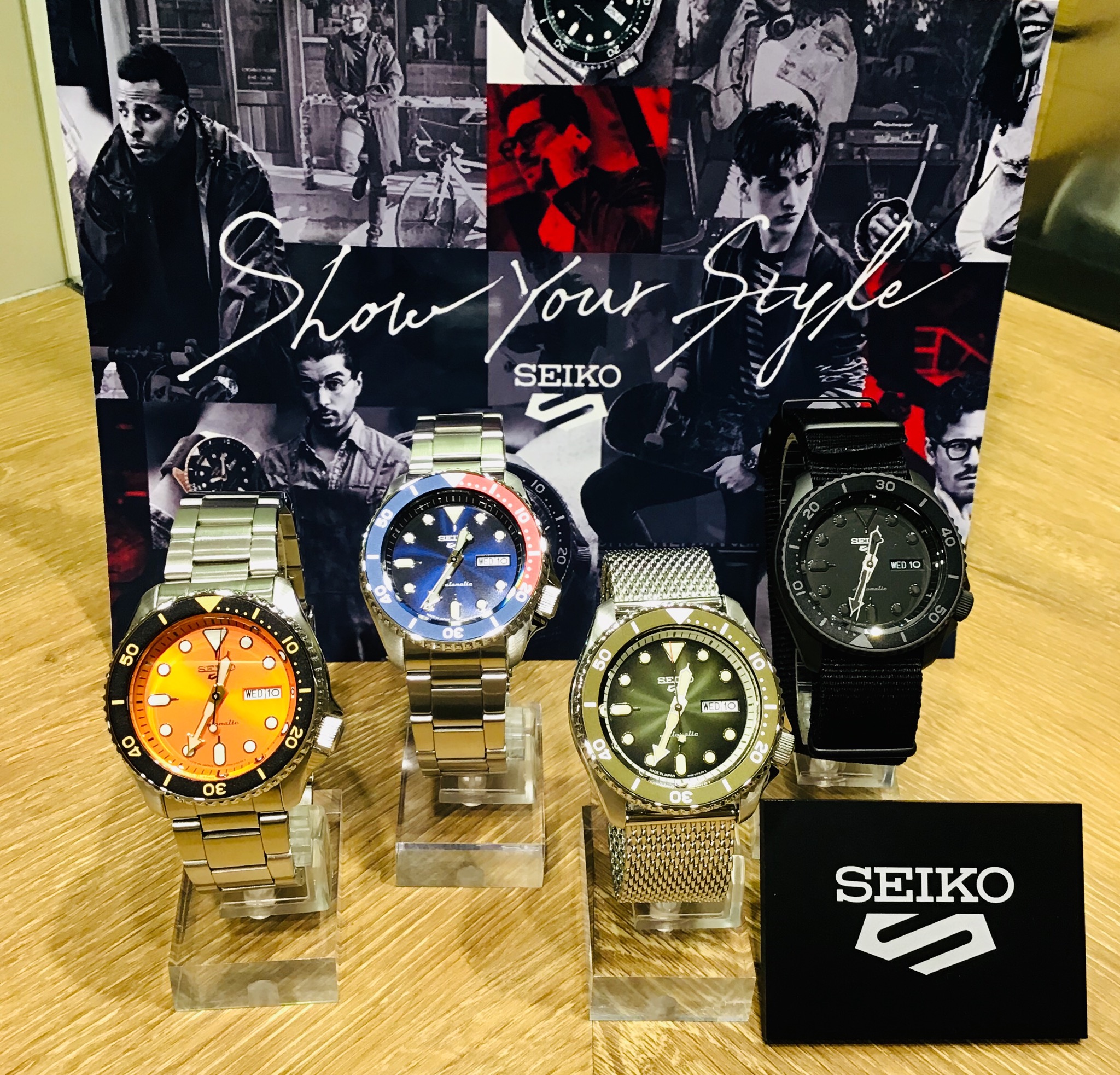 【SEIKO5 SPORTS】ポップアップショップ開催決定！