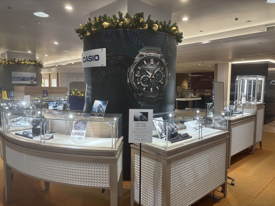 カシオ12月催事のお知らせ