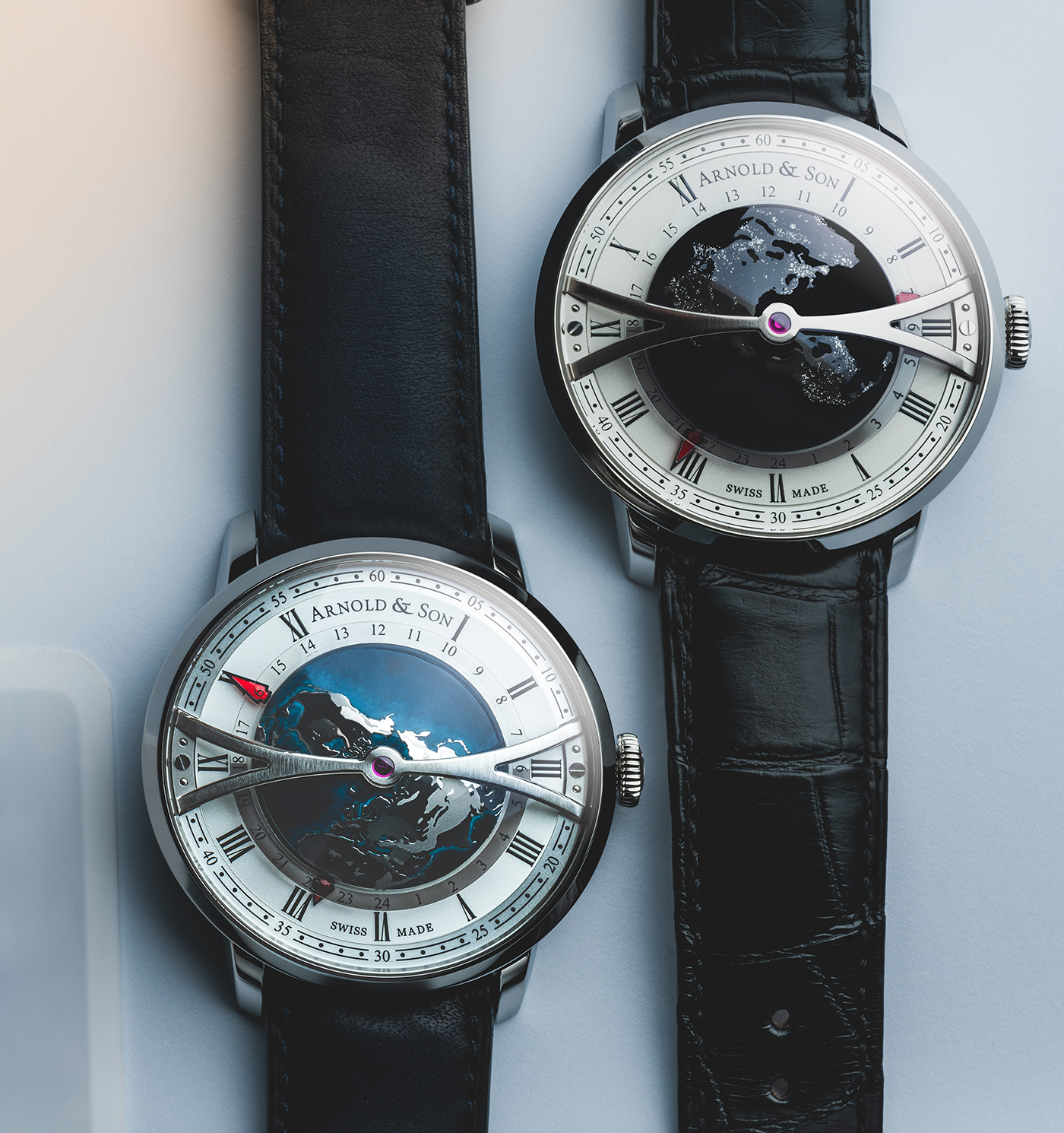 再入荷　ARNOLD &amp; SON GLOBETROTTER &amp; GLOBETROTTER NIGHT