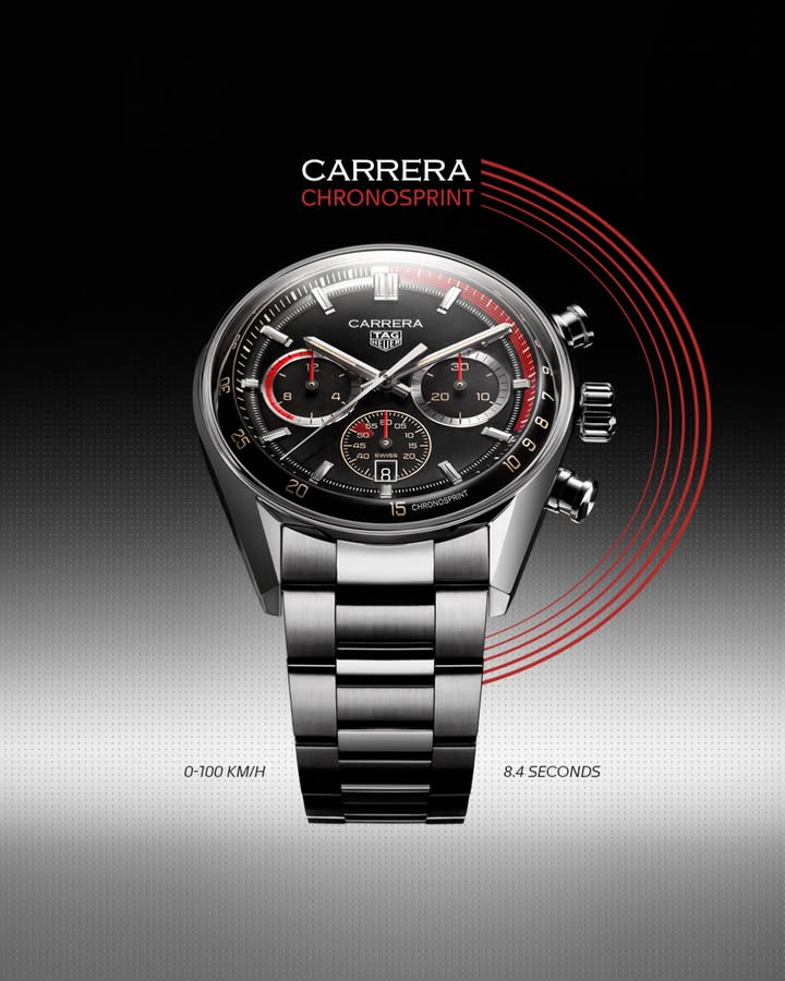 【TAG Heuer】CARRERA  CHRONOSPRINT