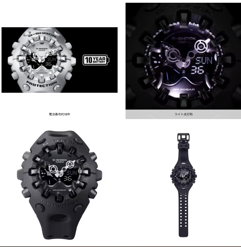(国産時計  第26回 )G-SHOCK 遊び心を忘れないデザインGA-V01シリーズ