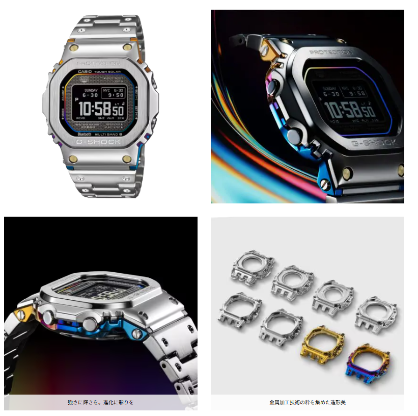 vo.3 G-SHOCK  2026年4/10発売【NEWレインボーIPフルメタル】