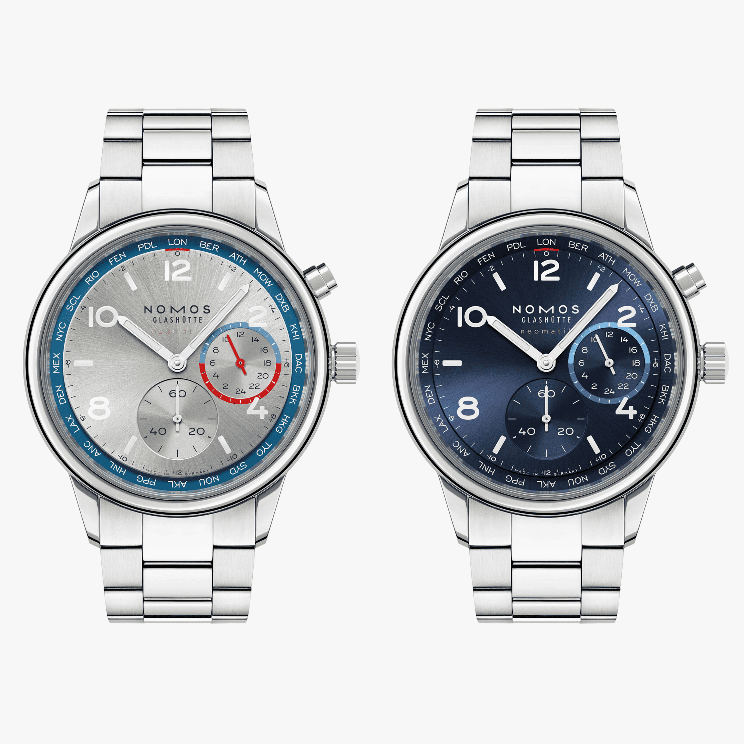NOMOS GLASHÜTTE クラブスポーツ ワールドタイム 予約受付中!