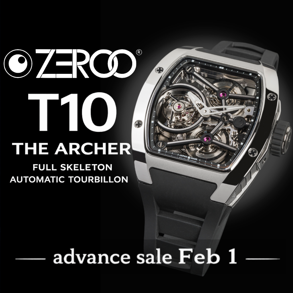 ZEROO T10 新作ウォッチ 販売開始！ | 阪急メンズ東京 FORTUNE TIME