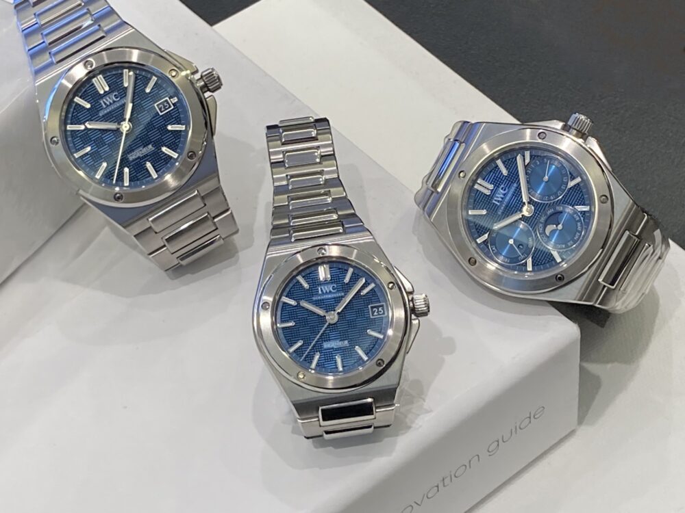  【IWC】2026年新作　インヂュニア35mmにブルーが登場！「ブルー」の文字盤が放つ圧倒的な存在感_IW324907