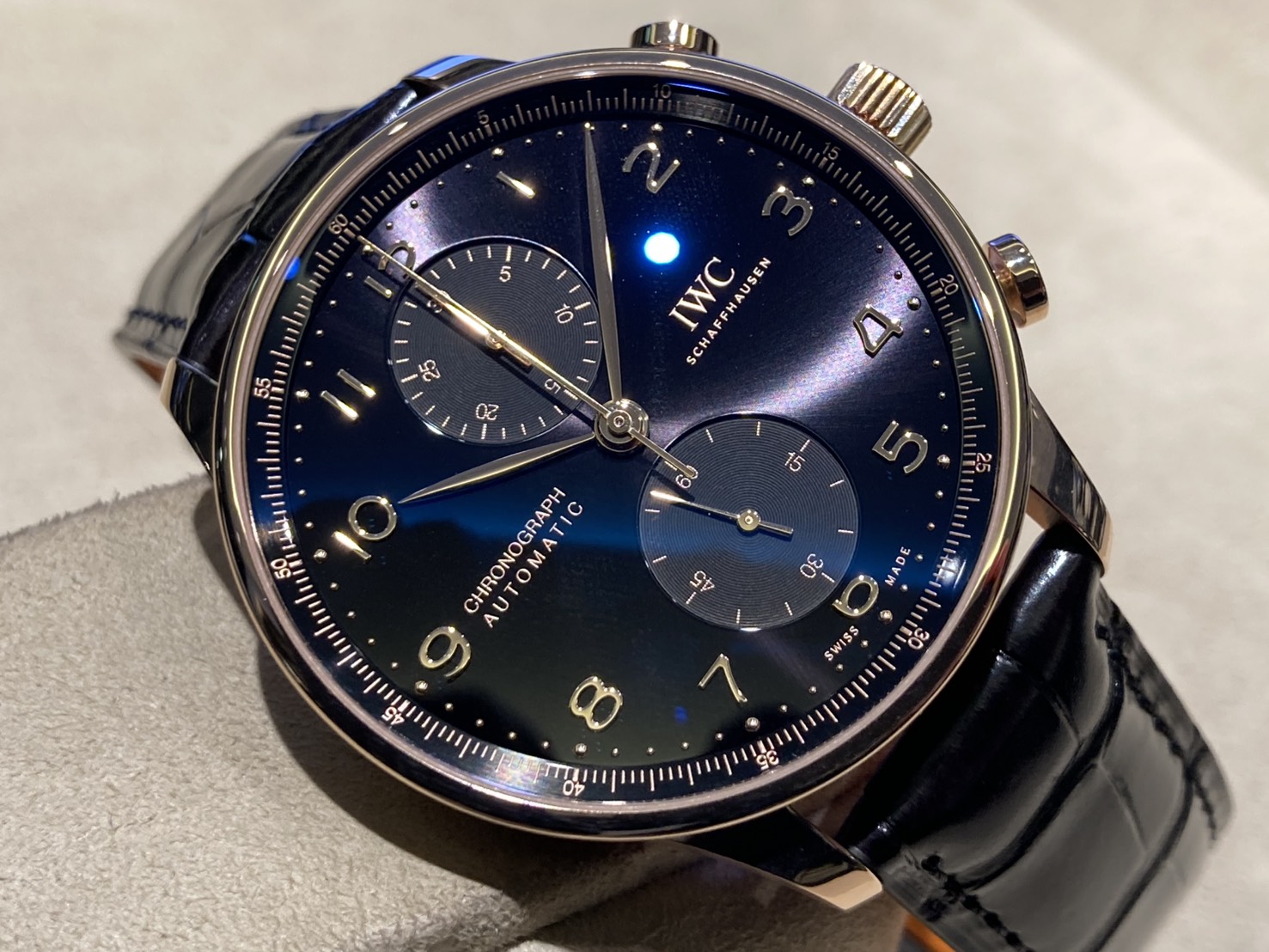 【IWC】ポルトギーゼ・クロノグラフ ゴールドモデルの魅力